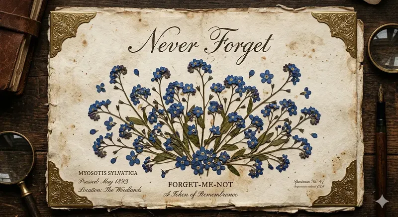 Pressed Flower Specimens
