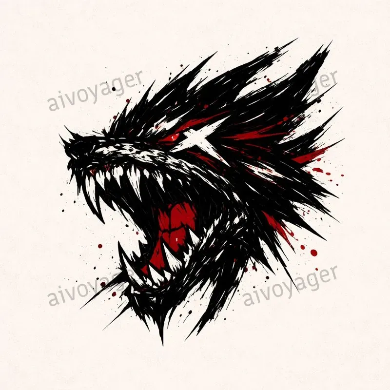 Neoexpressionist Logo Generator