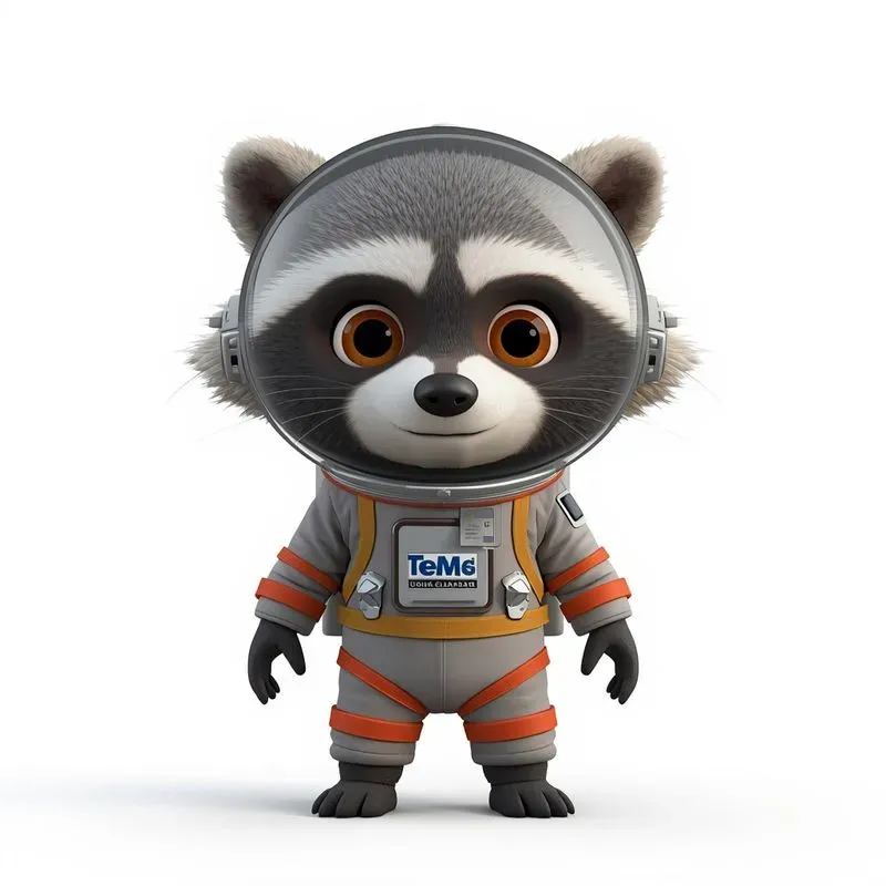 Cute 3D Animal Stickers Customizable Ps