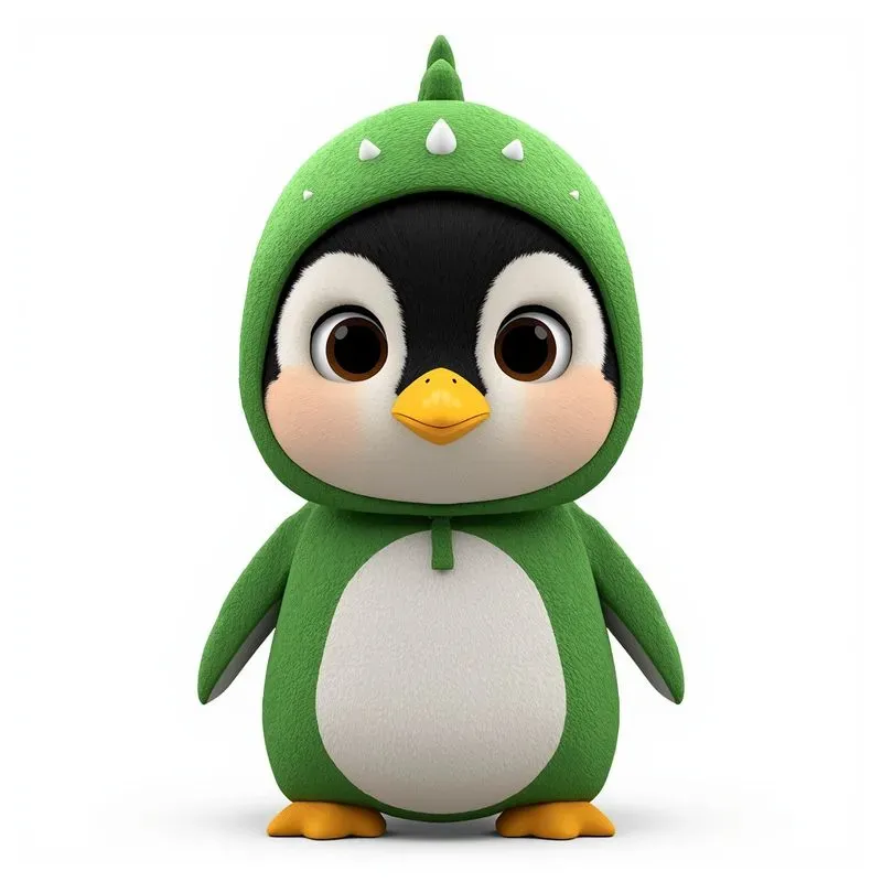 Cute 3D Animal Stickers Customizable Ps