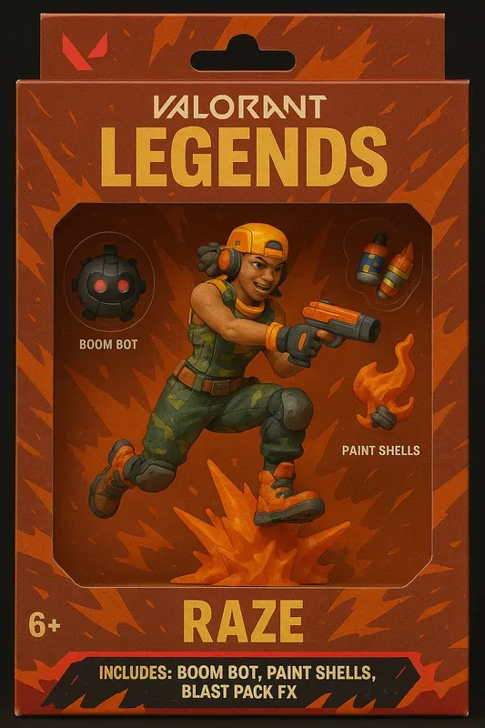 Valorant Legends Action Figures