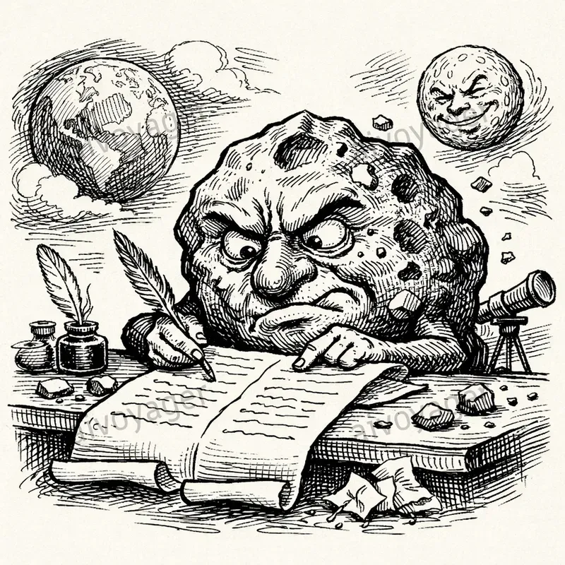 Pen And Ink Satire Cartoon Illustrations