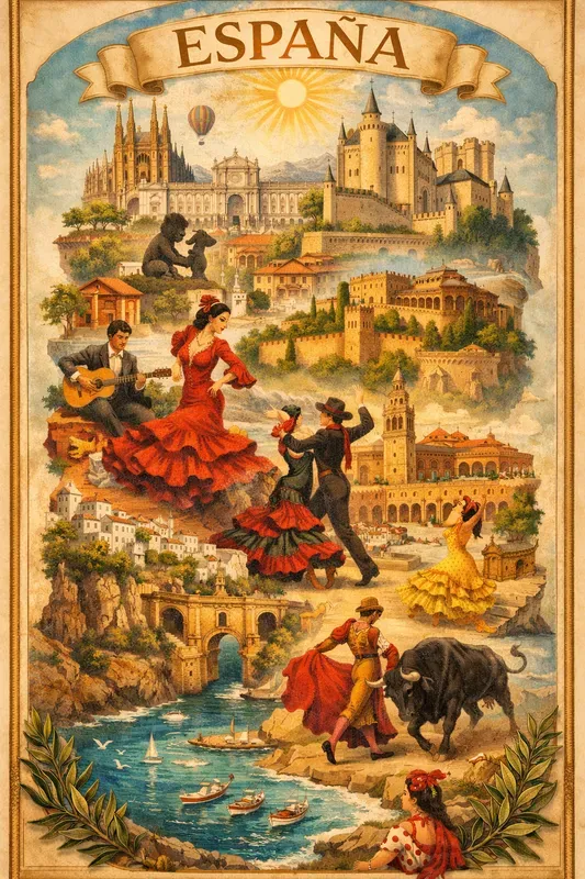 Fantasy Travel Map Posters