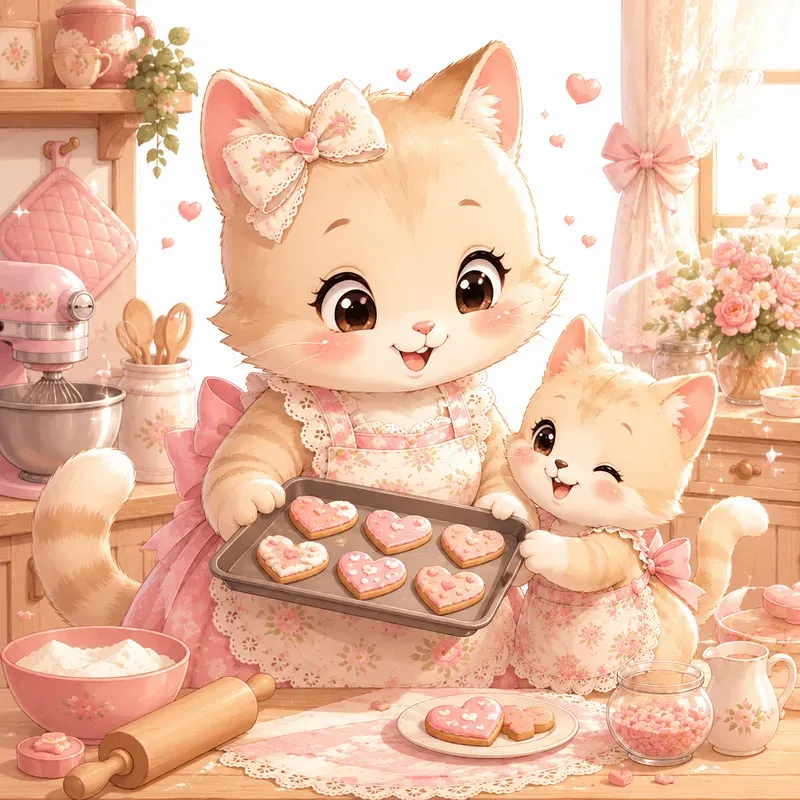 Whimsical Mothers Day Animals