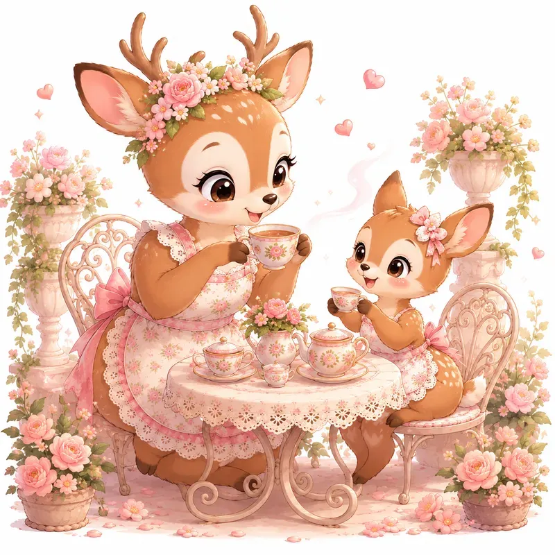 Whimsical Mothers Day Animals