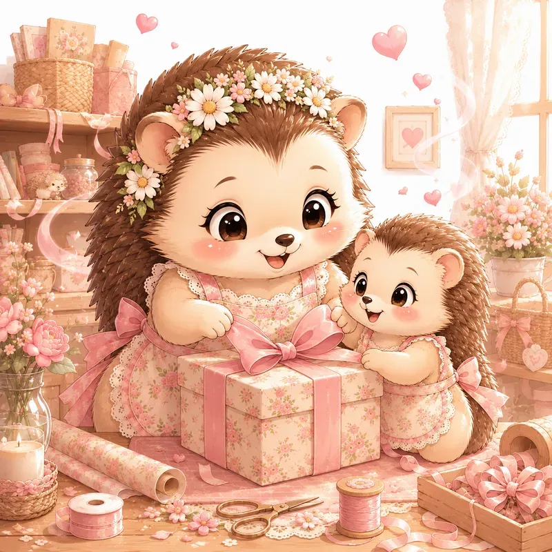 Whimsical Mothers Day Animals