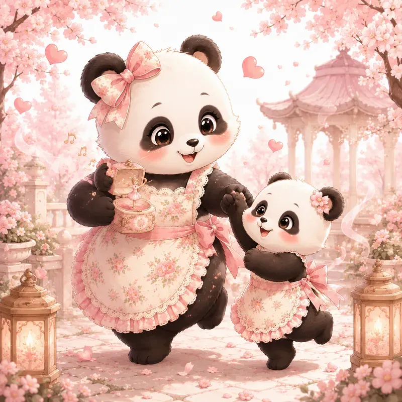 Whimsical Mothers Day Animals