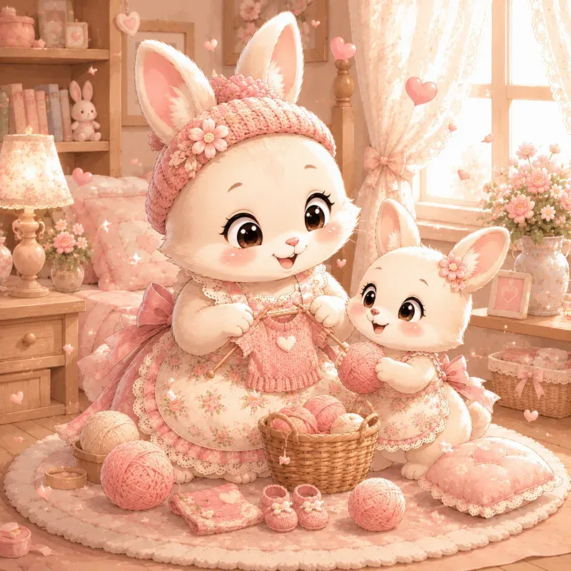 Whimsical Mothers Day Animals