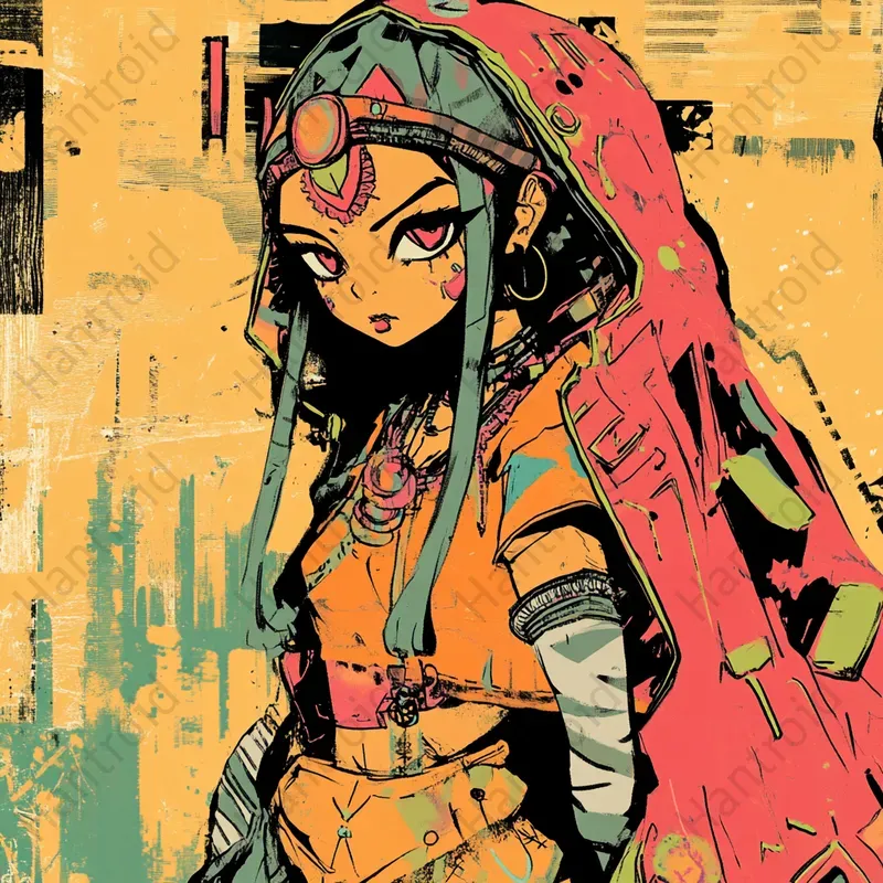 Vibrant Comic Art For Storytelling