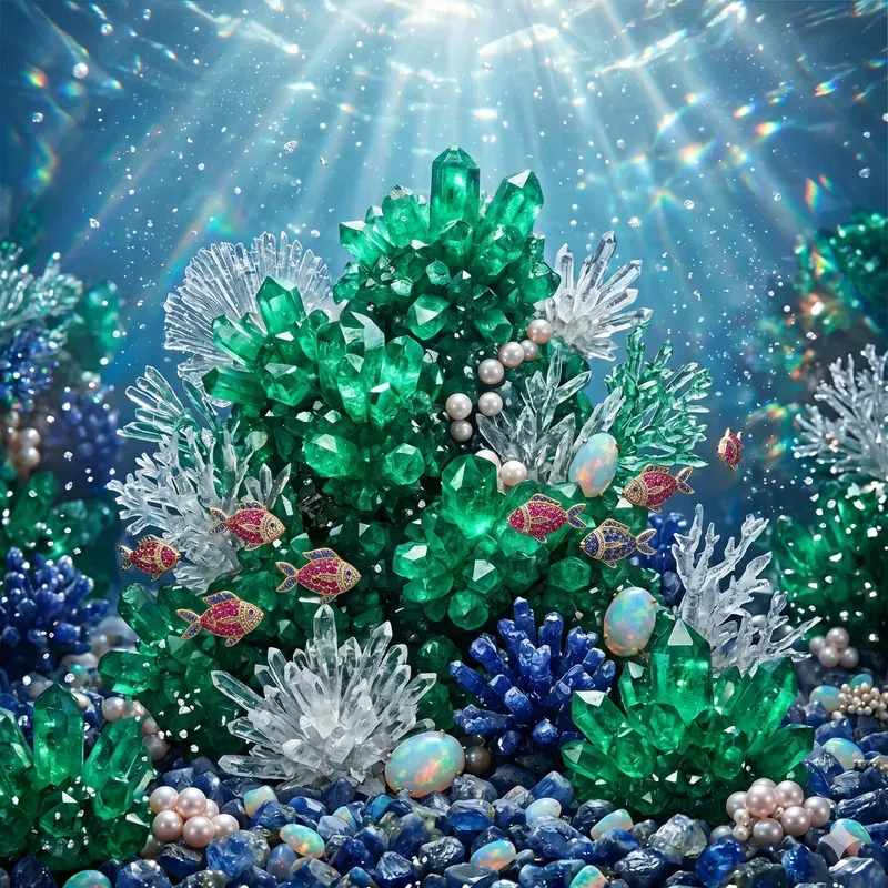 Oceans Forged From Precious Light