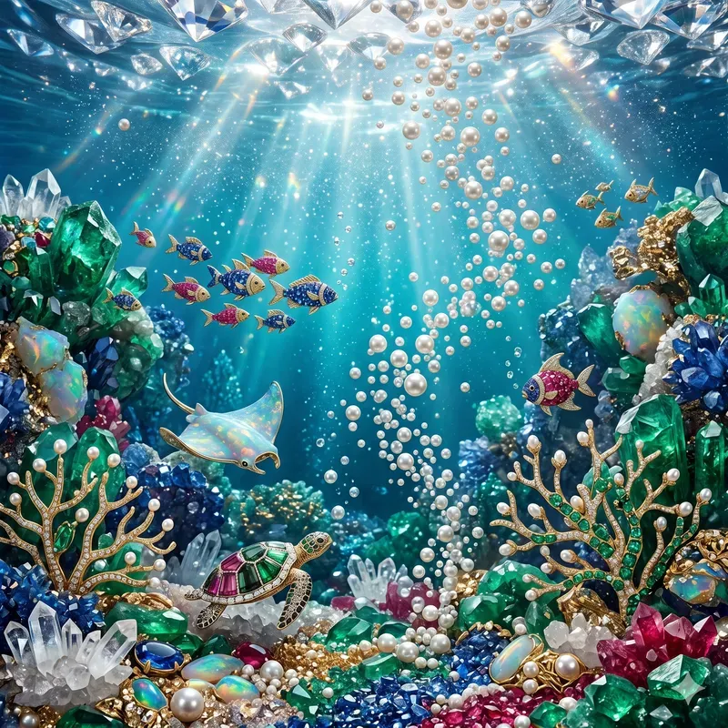 Oceans Forged From Precious Light