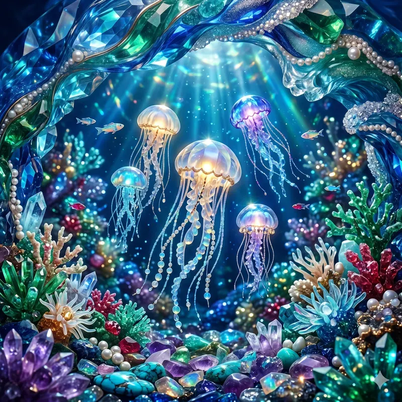 Oceans Forged From Precious Light