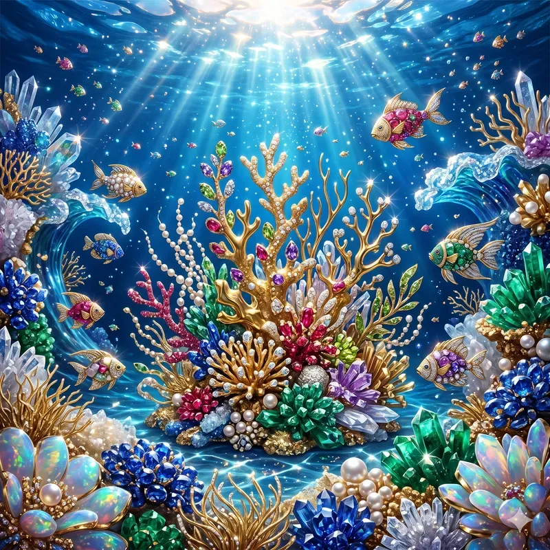 Oceans Forged From Precious Light
