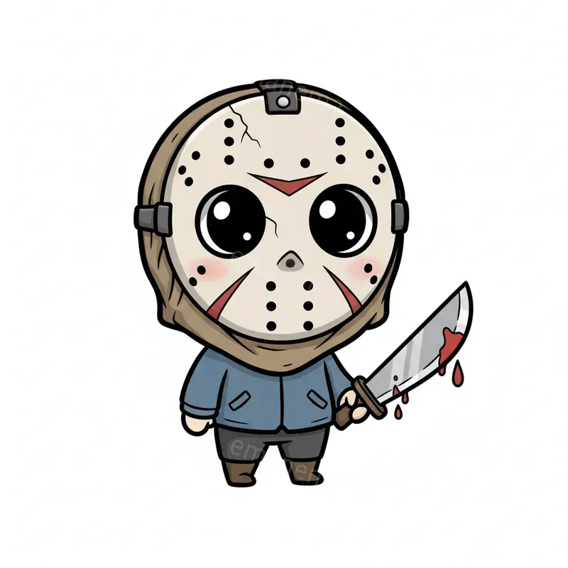 Spooky Chibi Style Illustrations