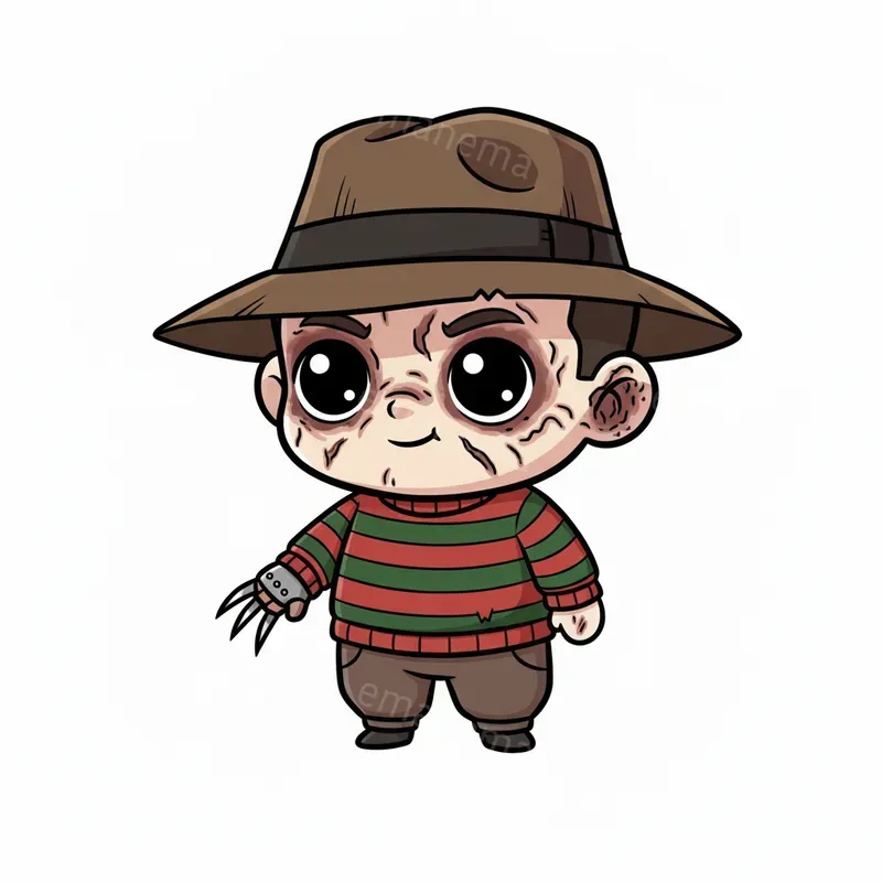 Spooky Chibi Style Illustrations