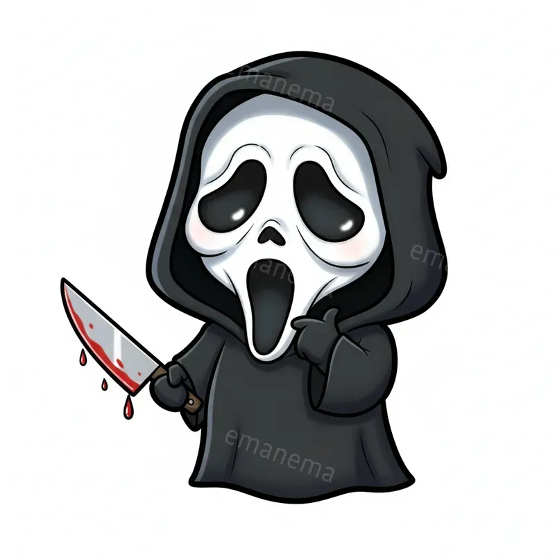 Spooky Chibi Style Illustrations