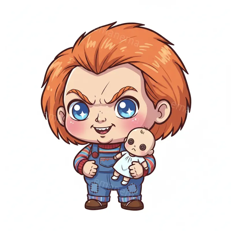 Spooky Chibi Style Illustrations