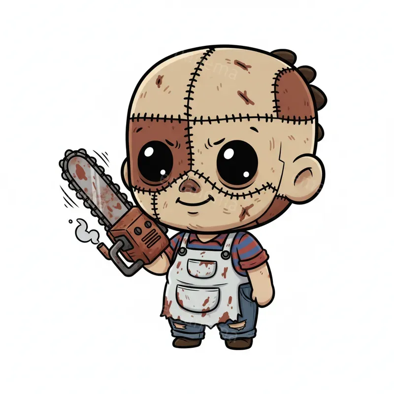 Spooky Chibi Style Illustrations