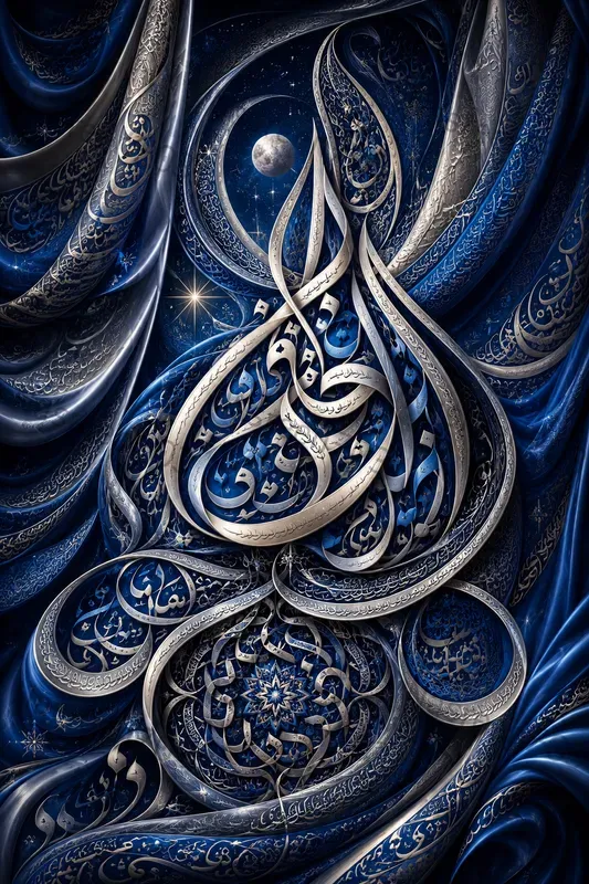 Arabic Calligraphy Tapestry Generator
