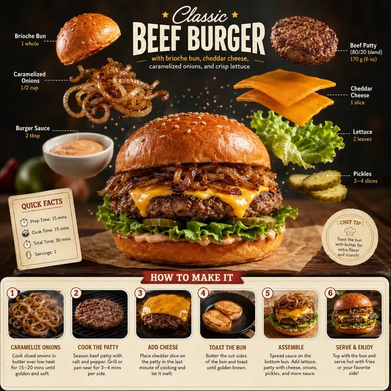 Professional Recipe Infographs