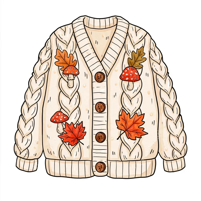 Whimsical Autumn Cliparts
