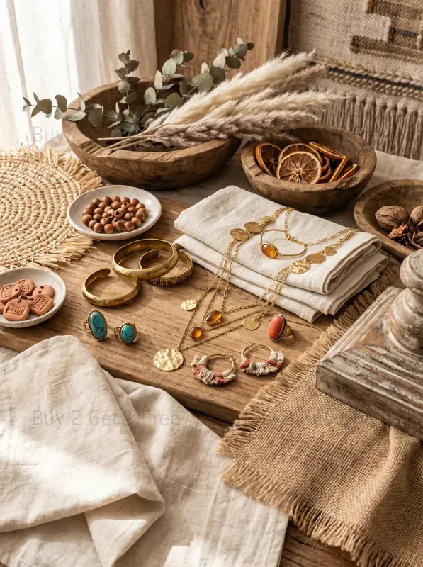 Boho Earth Ritual Jewelry Styling