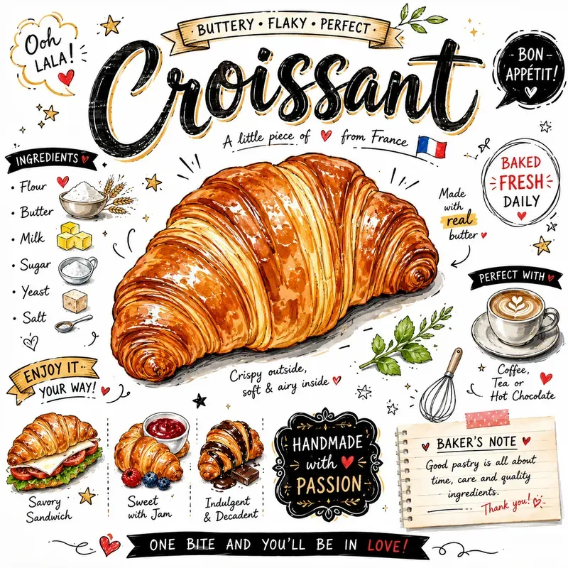 Handdrawn Food Typography Posters