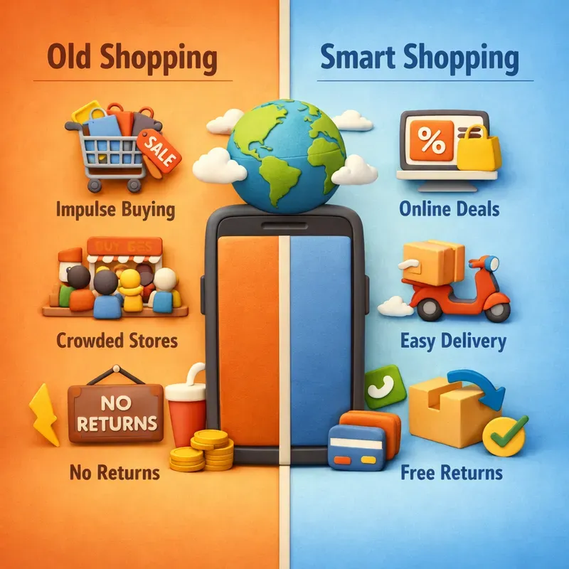 Split Concept Clay Infographic Style