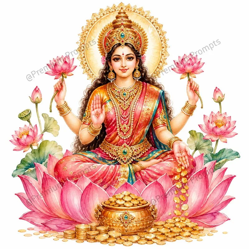 Hindu Deities And Religious Symbols Clipart