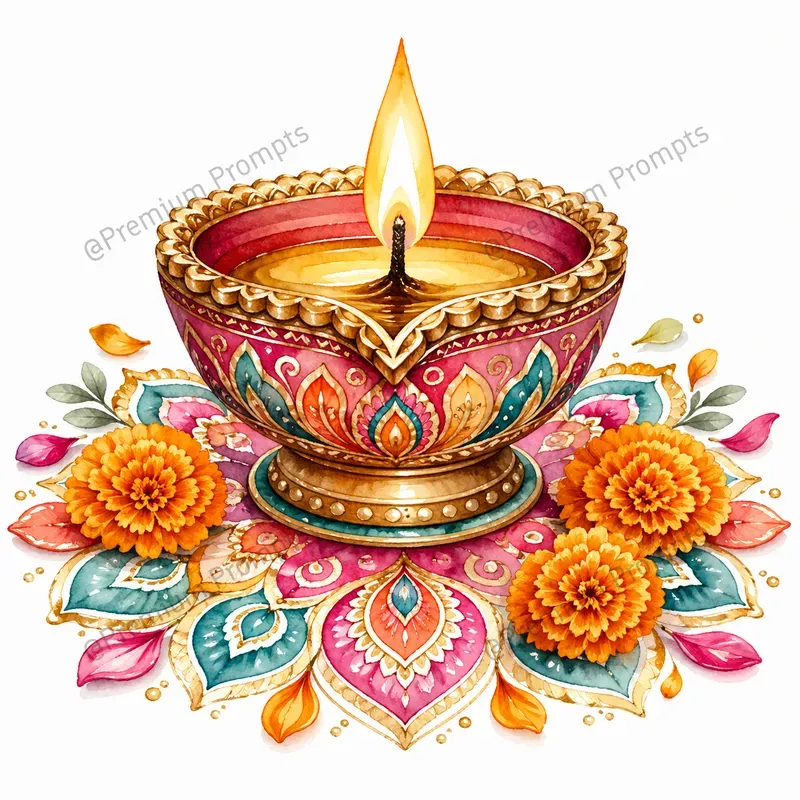 Hindu Deities And Religious Symbols Clipart