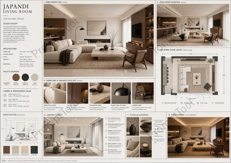Interior Design Visual Bible Generator