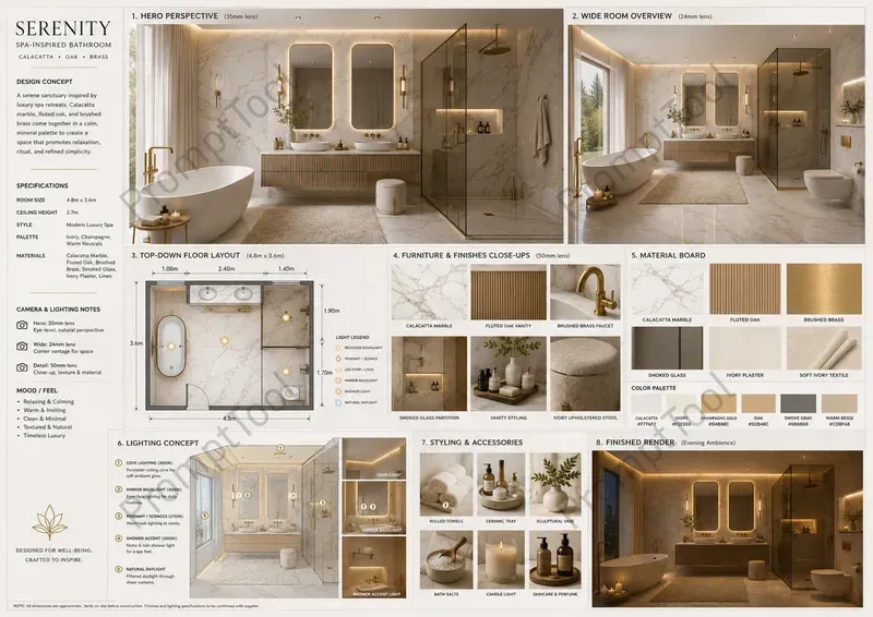 Interior Design Visual Bible Generator