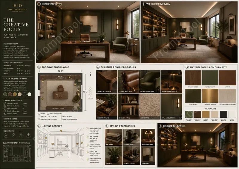 Interior Design Visual Bible Generator