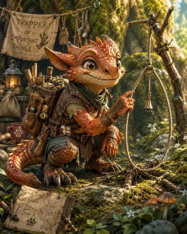 Cute Fantasy Critter Jobs