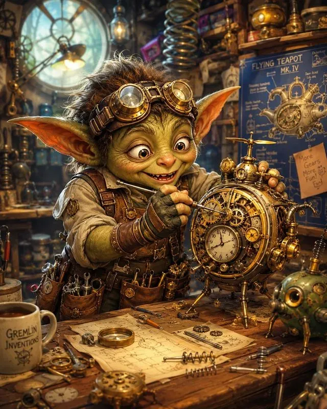 Cute Fantasy Critter Jobs