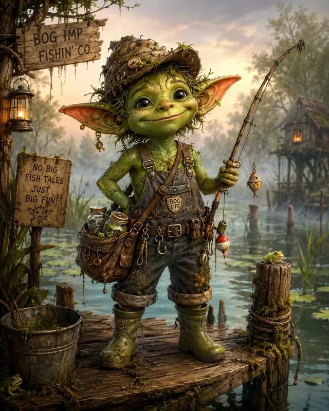 Cute Fantasy Critter Jobs