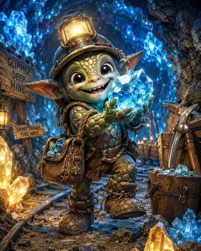 Cute Fantasy Critter Jobs