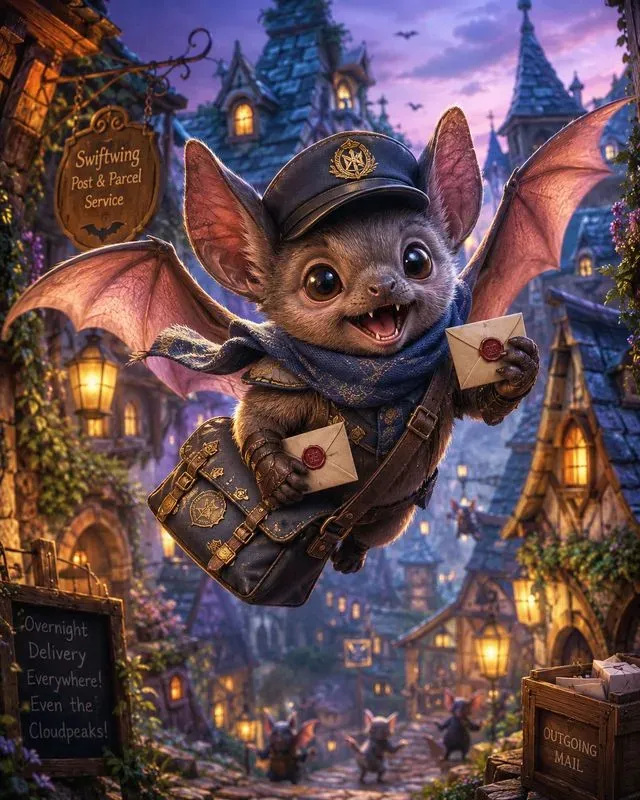 Cute Fantasy Critter Jobs