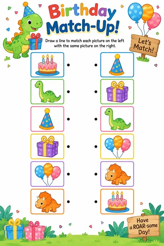 Kids Activity Worksheet Generator