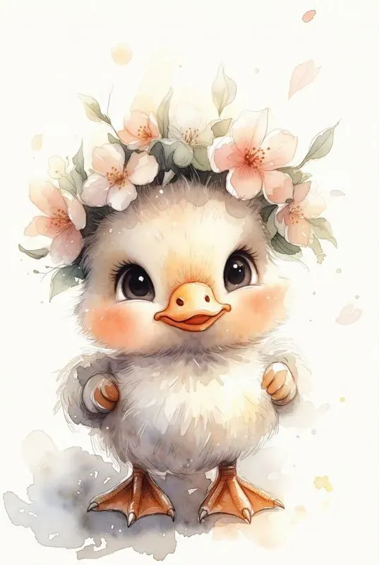 Spring Cute Character Logo Designs