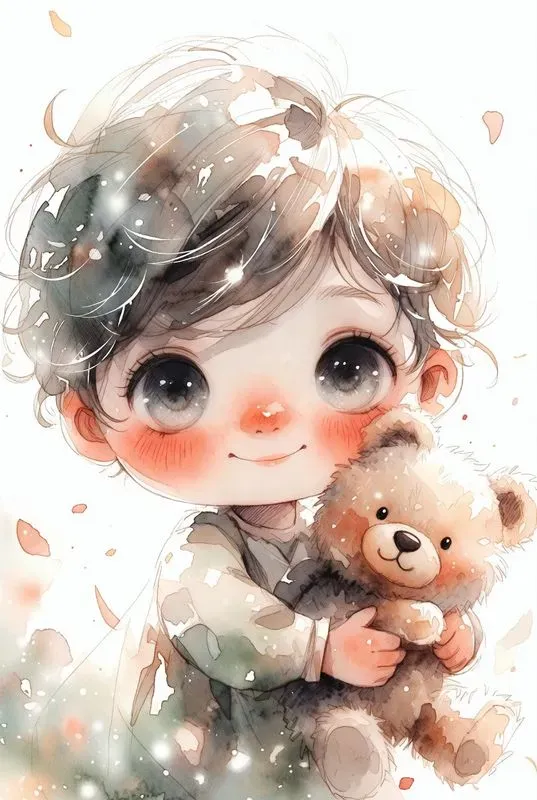 Spring Cute Character Logo Designs