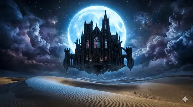 Floating Palaces In Desert Nights