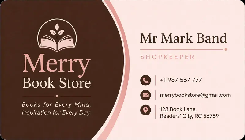 Business Card Generator With Auto Tags