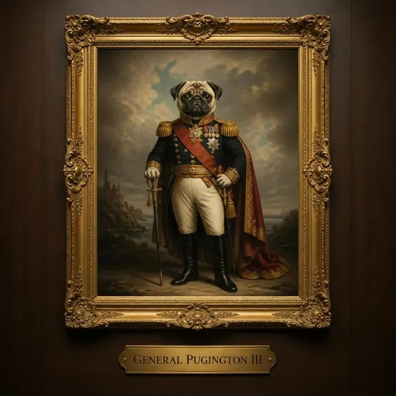 Royal Animal Portraits Generator