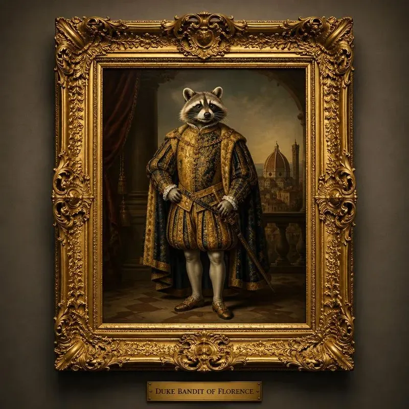 Royal Animal Portraits Generator