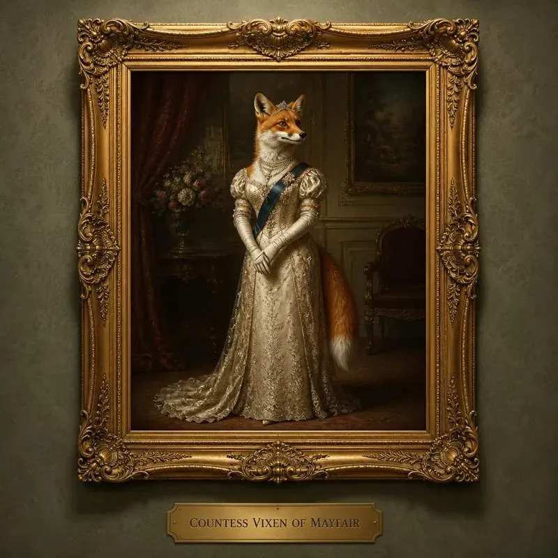 Royal Animal Portraits Generator