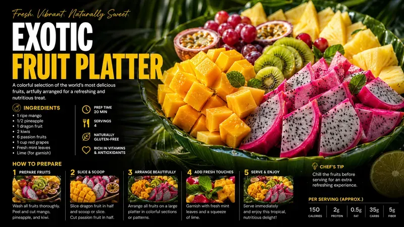 Culinary Recipe Storyboard Guides