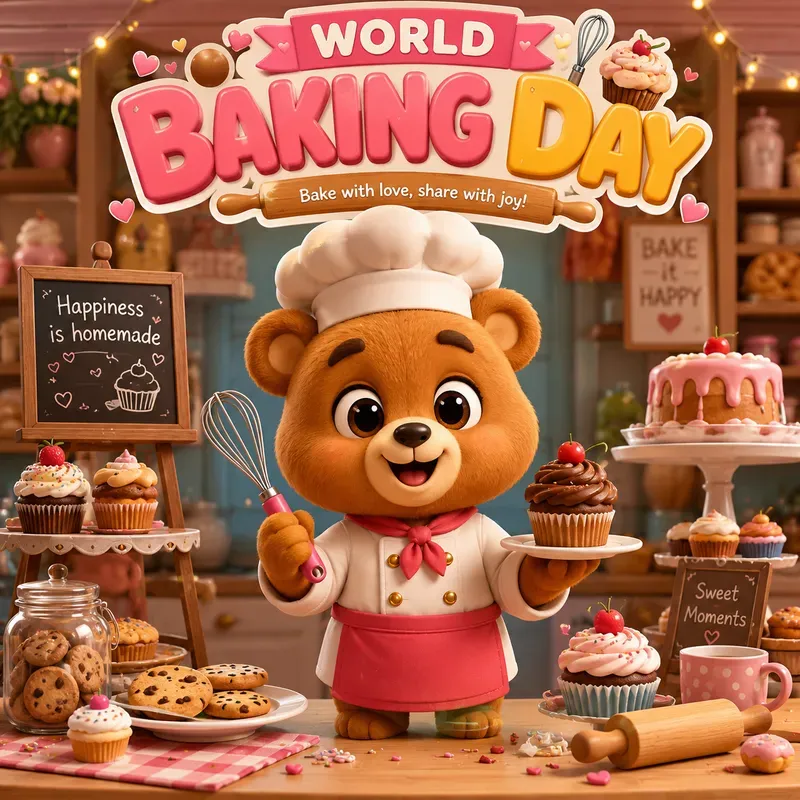 Cute 3D Celebration Posters