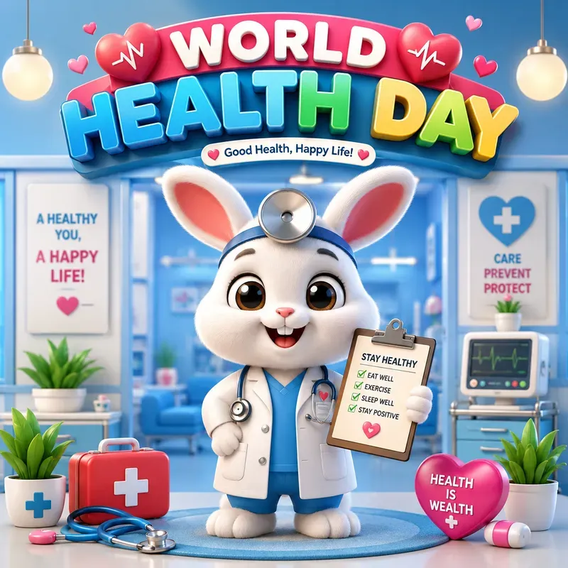 Cute 3D Celebration Posters
