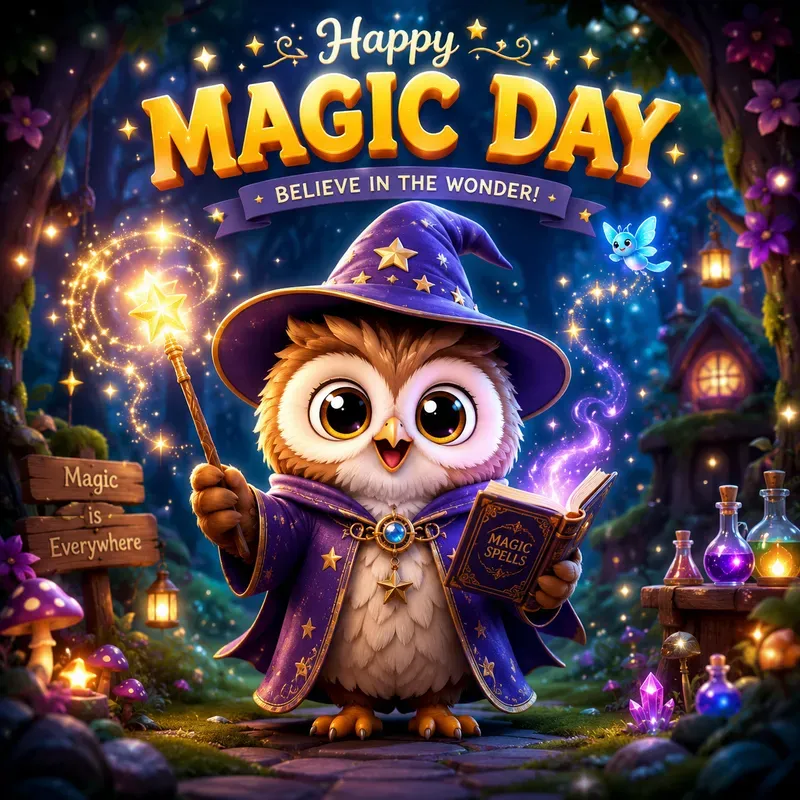 Cute 3D Celebration Posters